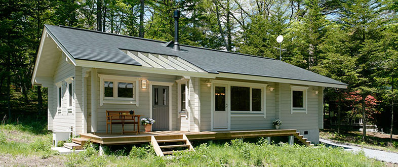 定住ログハウス